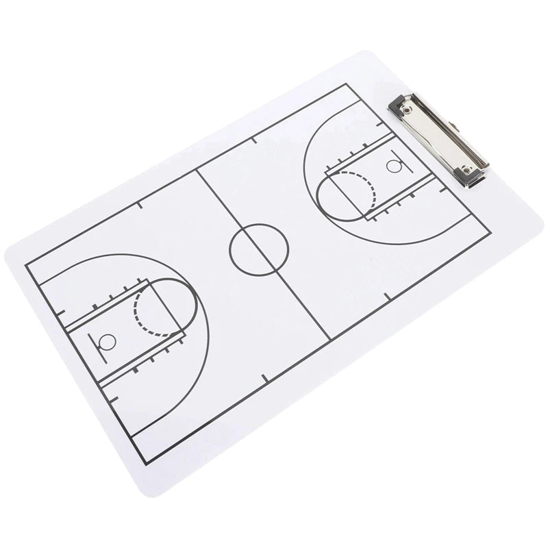 Professional Basketball Coaching Clipboard Strategy Board