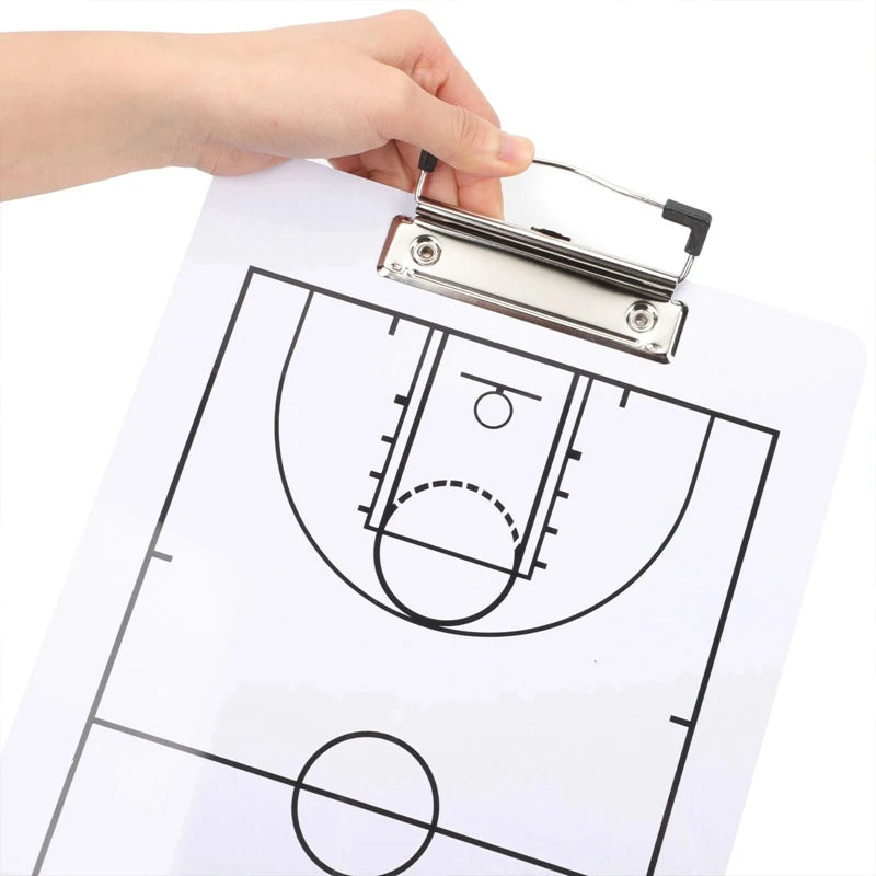 Professional Basketball Coaching Clipboard Strategy Board