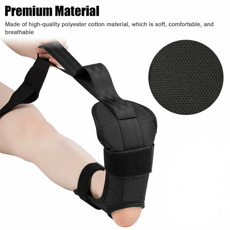 Fascia Stretcher Finally Flexible Again Yoga Strap Belt Trainning and Exercise Stroke Hemiplegia Rehabilitation Leg Stretcher